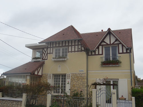 couverture maison tuiles plates à ouistreham